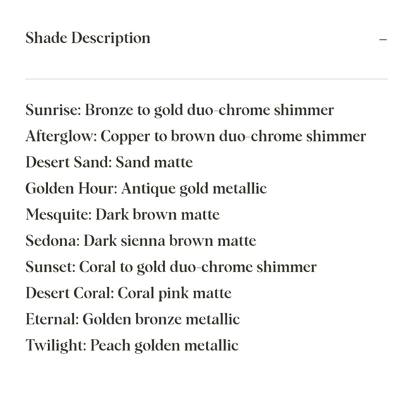 Athr Beauty: Desert Sunset Palette BNIB - Picture 10 of 13